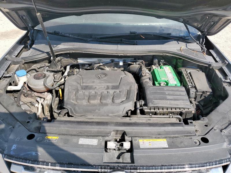 3VV3B7AX0MM011354 - 2021 VOLKSWAGEN TIGUAN SE Серый фото 12