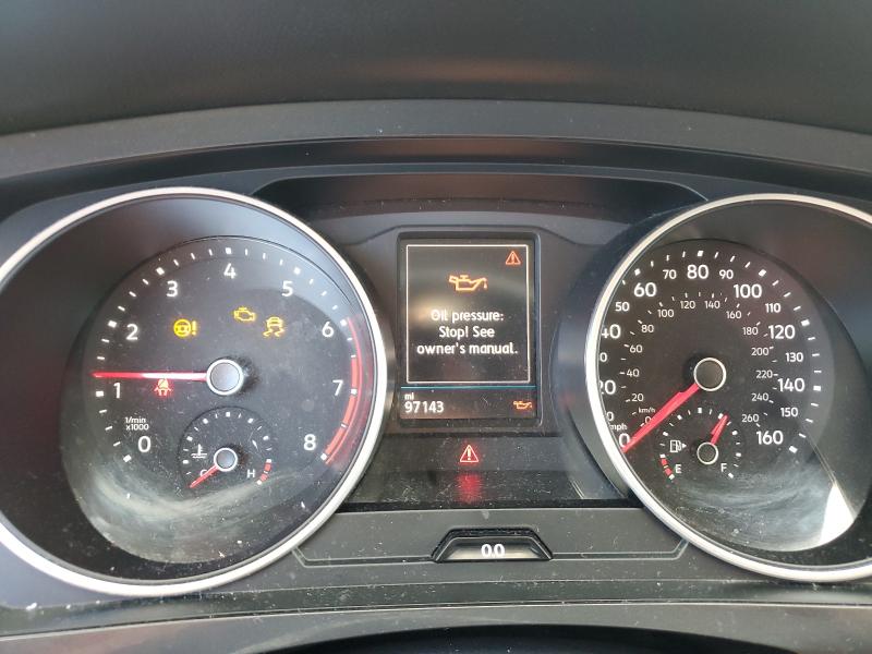 3VV3B7AX0MM011354 - 2021 VOLKSWAGEN TIGUAN SE Серый фото 9