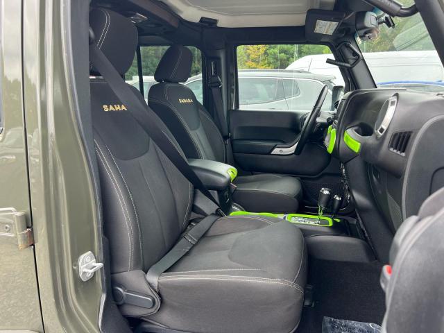 1C4BJWEG2FL770349 - 2015 JEEP WRANGLER U SAHARA მწვანე ფოტო 5