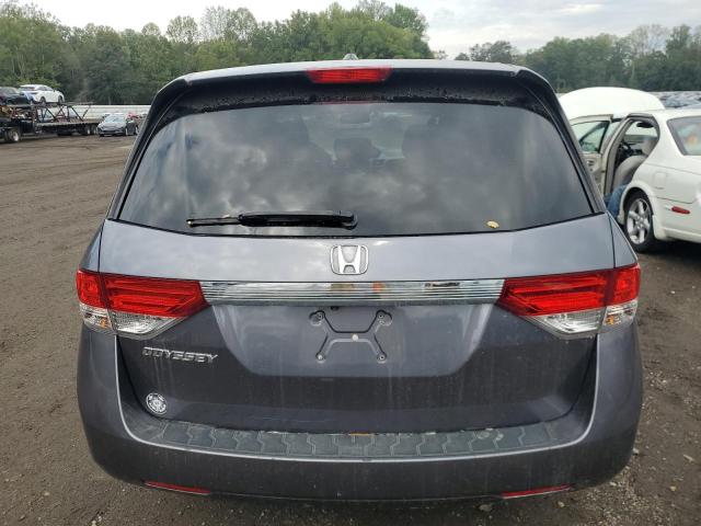 5FNRL5H65GB107464 - 2016 HONDA ODYSSEY EXL GRAY photo 6