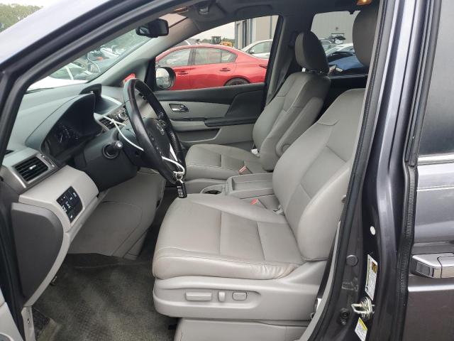 5FNRL5H65GB107464 - 2016 HONDA ODYSSEY EXL GRAY photo 7