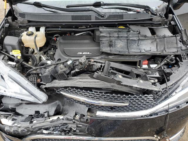 2C4RC1EG4HR543718 - 2017 CHRYSLER PACIFICA TOURING L PLUS BLACK photo 12