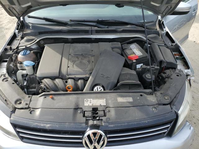 3VWDP7AJ2DM220205 - 2013 VOLKSWAGEN JETTA SE SILVER photo 11