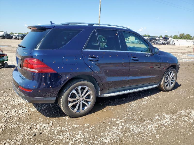 4JGDA5HBXGA670012 - 2016 MERCEDES-BENZ GLE 350 4MATIC BLUE photo 3