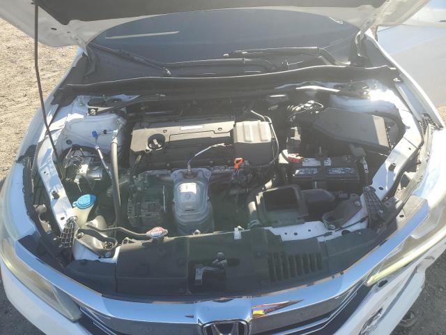 1HGCR2F79HA091859 - 2017 HONDA ACCORD EX WHITE photo 11