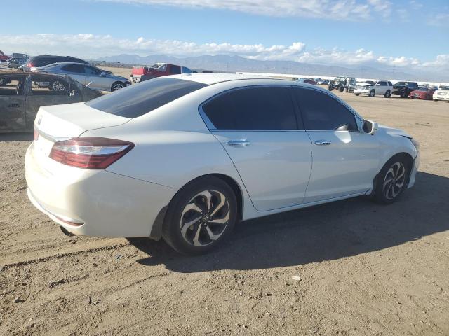 1HGCR2F79HA091859 - 2017 HONDA ACCORD EX WHITE photo 3