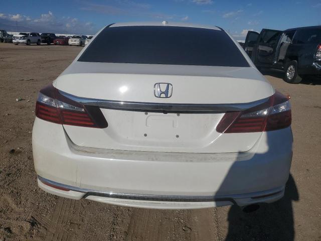 1HGCR2F79HA091859 - 2017 HONDA ACCORD EX WHITE photo 6
