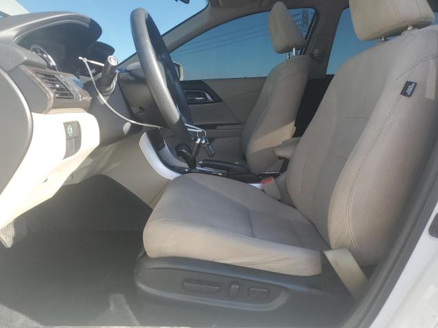 1HGCR2F79HA091859 - 2017 HONDA ACCORD EX WHITE photo 7