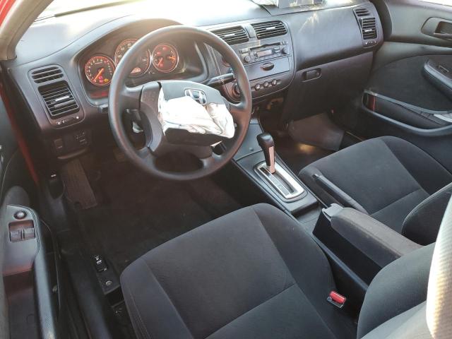 1HGEM22514L077125 - 2004 HONDA CIVIC LX RED photo 8