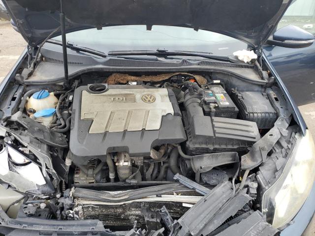 WVWDM7AJ1BW113333 - 2011 VOLKSWAGEN GOLF ლურჯი ფოტო 11