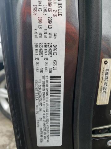 1C4NJDBB8GD662307 - 2016 JEEP COMPASS SPORT Grafito foto 14