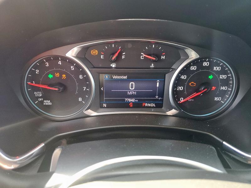 2GNAXUEV1K6102596 - 2019 CHEVROLET EQUINOX LT შავი ფოტო 9