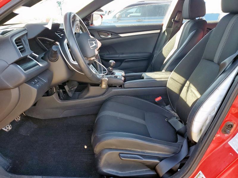 2HGFC2E89KH593417 - 2019 HONDA CIVIC SPORT Қызыл фото 7