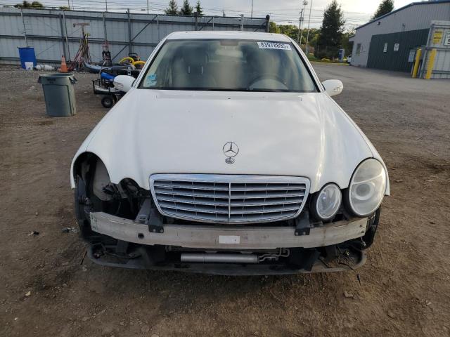 WDBUF87J56X200240 - 2006 MERCEDES-BENZ E 350 4MATIC WHITE photo 5
