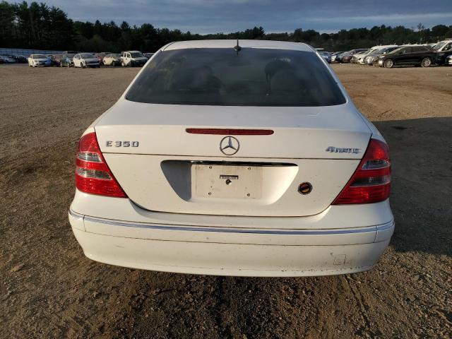 WDBUF87J56X200240 - 2006 MERCEDES-BENZ E 350 4MATIC WHITE photo 6