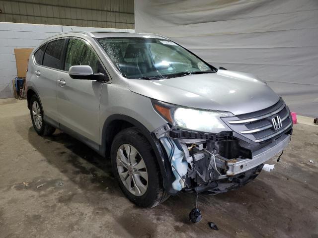 JHLRM4H75CC015278 - 2012 HONDA CR-V EXL SILVER photo 4
