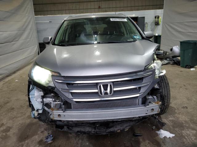 JHLRM4H75CC015278 - 2012 HONDA CR-V EXL SILVER photo 5