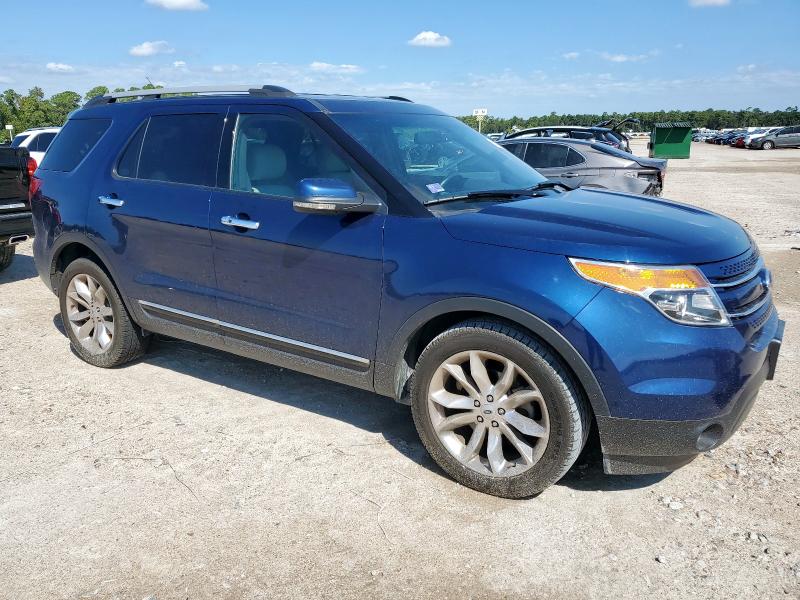 1FMHK7F86CGA31554 - 2012 FORD EXPLORER LIMITED Көк фото 4