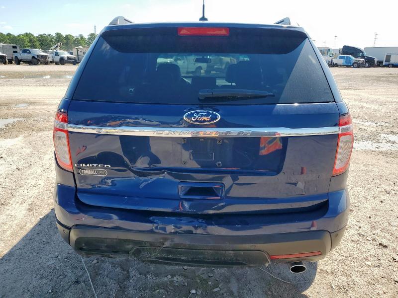 1FMHK7F86CGA31554 - 2012 FORD EXPLORER LIMITED Көк фото 6