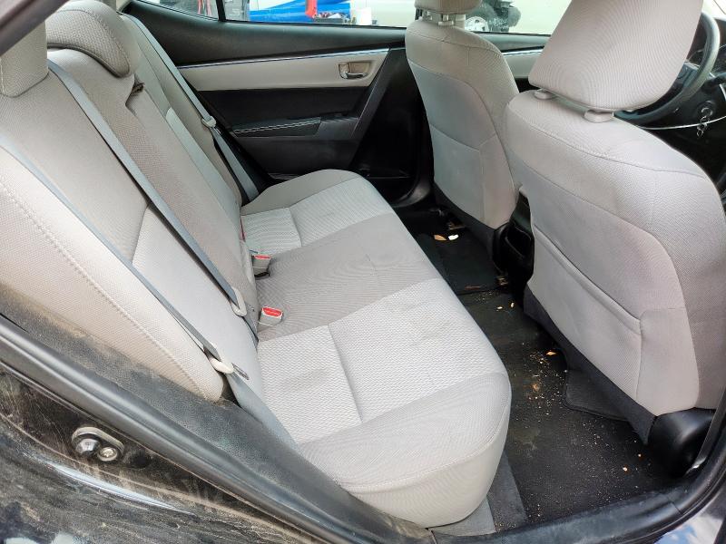 5YFBURHE7GP421361 - 2016 TOYOTA COROLLA L BLACK photo 10