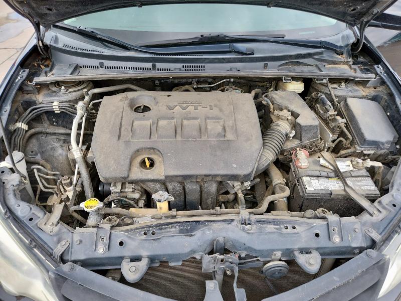 5YFBURHE7GP421361 - 2016 TOYOTA COROLLA L BLACK photo 11