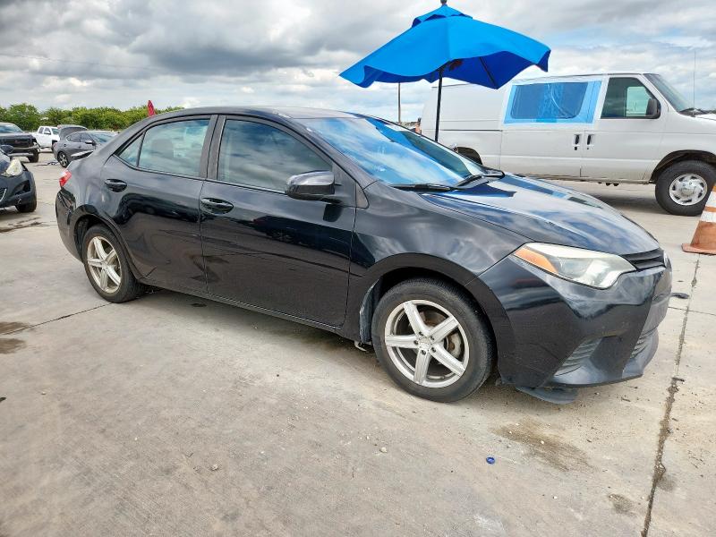 5YFBURHE7GP421361 - 2016 TOYOTA COROLLA L BLACK photo 4