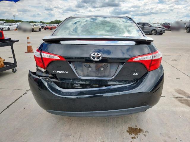 5YFBURHE7GP421361 - 2016 TOYOTA COROLLA L BLACK photo 6
