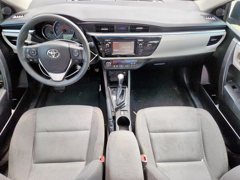 5YFBURHE7GP421361 - 2016 TOYOTA COROLLA L BLACK photo 8