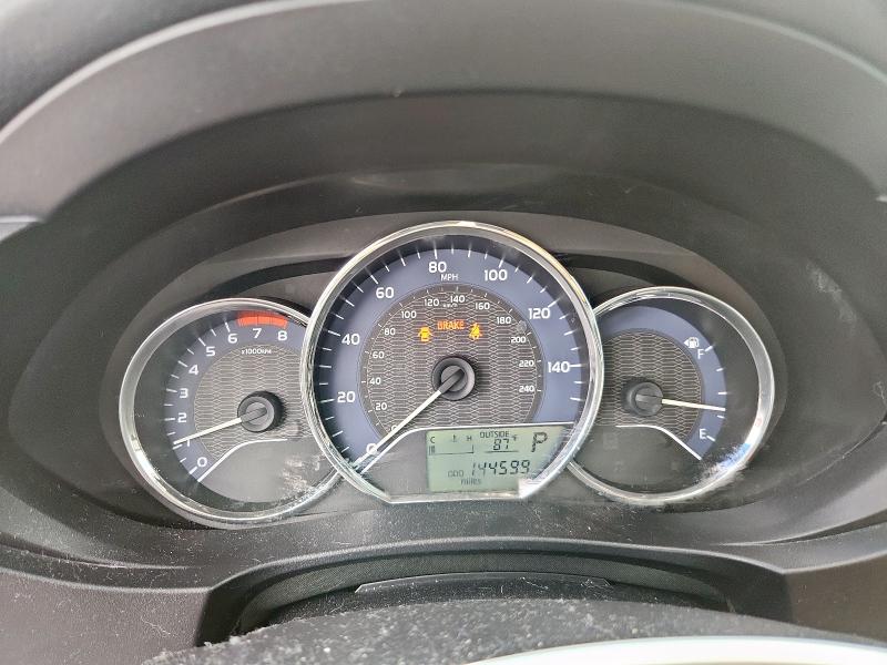 5YFBURHE7GP421361 - 2016 TOYOTA COROLLA L BLACK photo 9