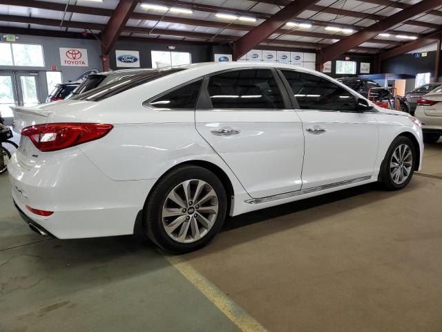 5NPE34AF9FH195602 - 2015 HYUNDAI SONATA SPORT WHITE photo 3