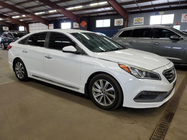5NPE34AF9FH195602 - 2015 HYUNDAI SONATA SPORT WHITE photo 4