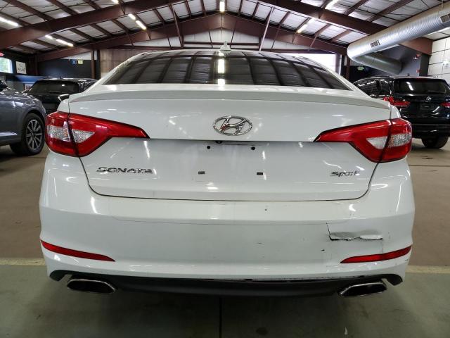 5NPE34AF9FH195602 - 2015 HYUNDAI SONATA SPORT WHITE photo 6