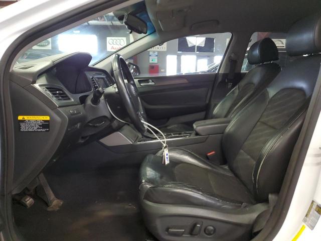 5NPE34AF9FH195602 - 2015 HYUNDAI SONATA SPORT WHITE photo 7