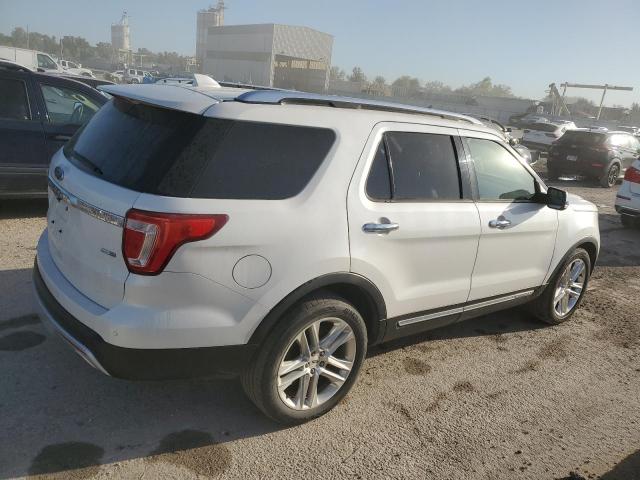 1FM5K8FH7GGA68983 - 2016 FORD EXPLORER LIMITED أبيض صورة 3