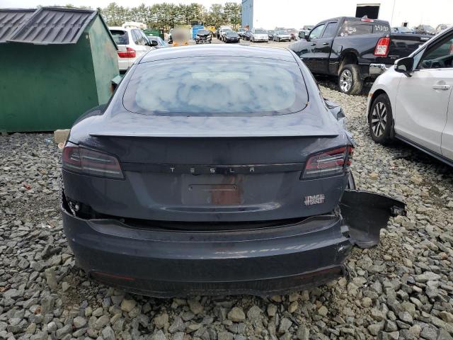 5YJSA1E6XRF534856 - 2024 TESLA MODEL S Черный фото 6