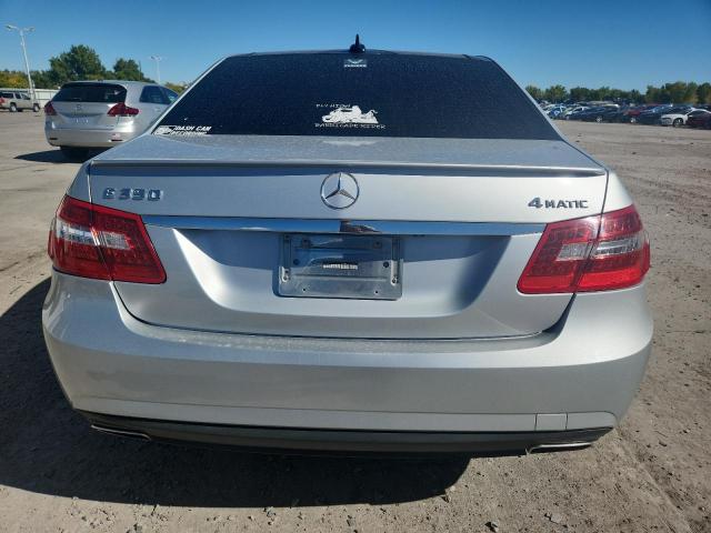 WDDHF8HB1BA410394 - 2011 MERCEDES-BENZ E 350 4MATIC SILVER photo 6