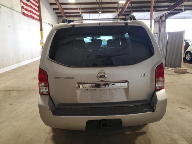 5N1AR18B18C625258 - 2008 NISSAN PATHFINDER S SILVER photo 6