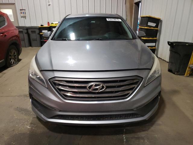 5NPE34AF1FH036931 - 2015 HYUNDAI SONATA SPORT GRAY photo 5