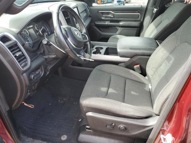 1C6RRFFG2KN704539 - 2019 RAM 1500 BIG HORN/LONE STAR MAROON photo 7