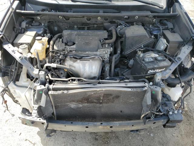 JTMZFREV4HJ108030 - 2017 TOYOTA RAV4 LE ნაცრისფერი ფოტო 12