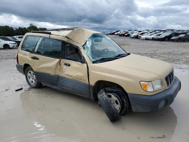 JF1SF63541G722040 - 2001 SUBARU FORESTER L Brązowy zdjęcie 4