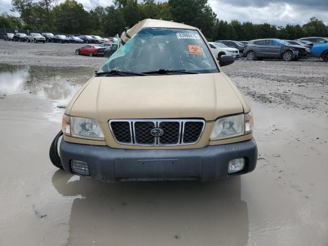 JF1SF63541G722040 - 2001 SUBARU FORESTER L Brązowy zdjęcie 5