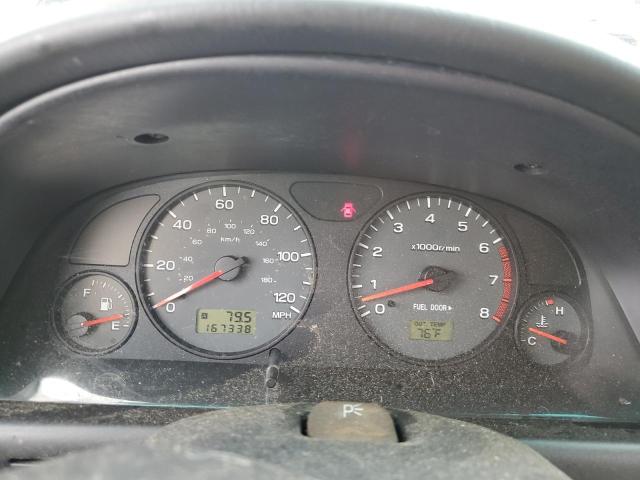 JF1SF63541G722040 - 2001 SUBARU FORESTER L Brązowy zdjęcie 9