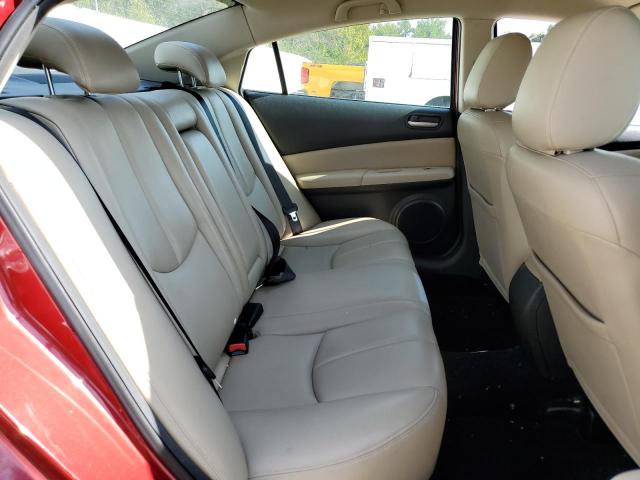 1YVHZ8BH8C5M09505 - 2012 MAZDA 6 I მუქწითელი ფოტო 10