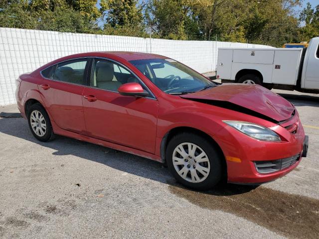 1YVHZ8BH8C5M09505 - 2012 MAZDA 6 I მუქწითელი ფოტო 4