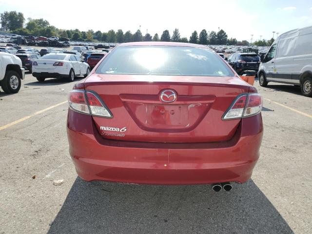 1YVHZ8BH8C5M09505 - 2012 MAZDA 6 I მუქწითელი ფოტო 6