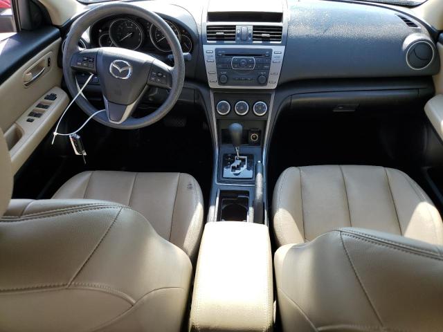 1YVHZ8BH8C5M09505 - 2012 MAZDA 6 I მუქწითელი ფოტო 8