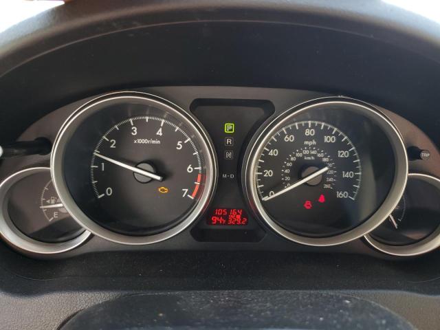 1YVHZ8BH8C5M09505 - 2012 MAZDA 6 I მუქწითელი ფოტო 9