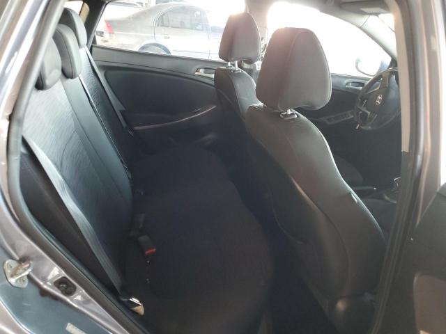 KMHCT5AE3GU284511 - 2016 HYUNDAI ACCENT SE GRAY photo 10