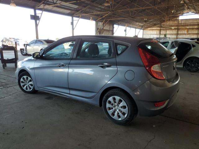 KMHCT5AE3GU284511 - 2016 HYUNDAI ACCENT SE GRAY photo 2